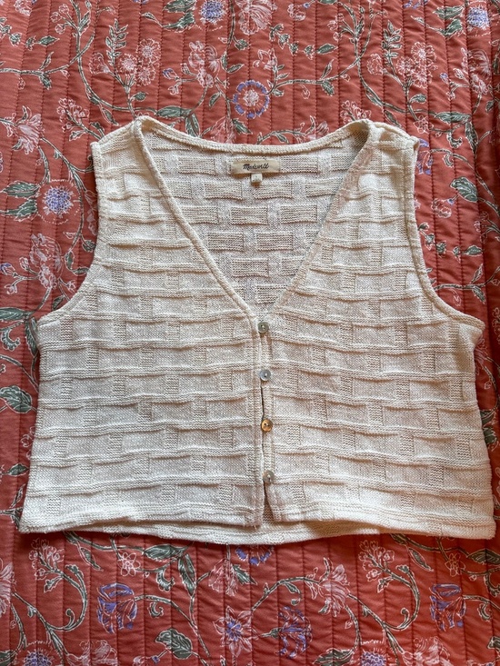 Madewell Tops - Madewell knit tank vest!